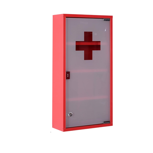 [ARM 1201 VR] Armoire à pharmacie design rouge