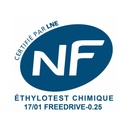 Lot de 250 éthylostests sans ballon Freedrive 2 (0.5 g/l)