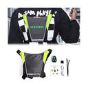 Gilet clignotant led vélo
