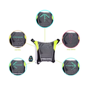 Gilet clignotant led vélo