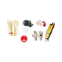 Kit de protection BT, NF C18-510, pour habilitation BS, avec écran facial