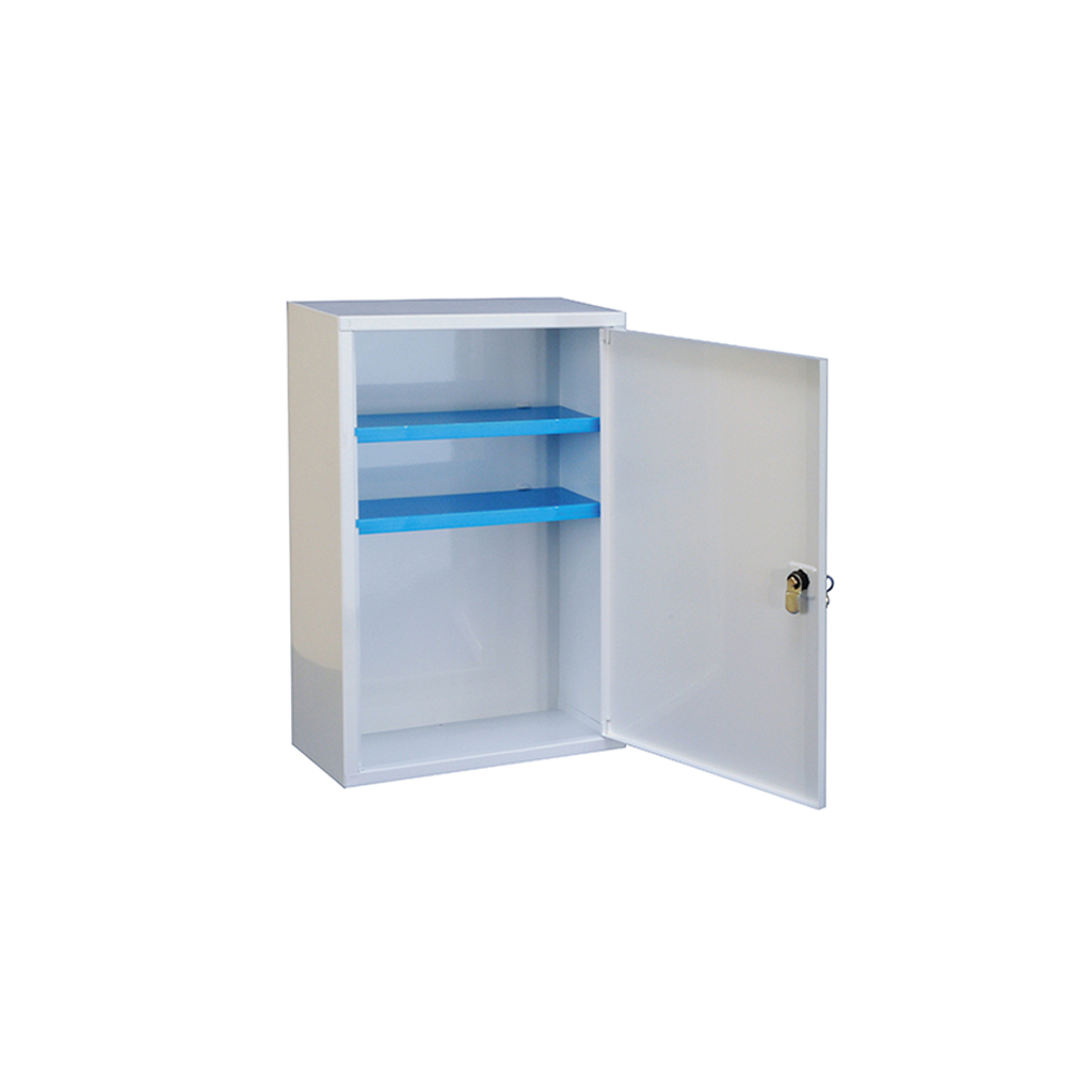 Armoire à pharmacie 1 porte en tôle vide petit modèle