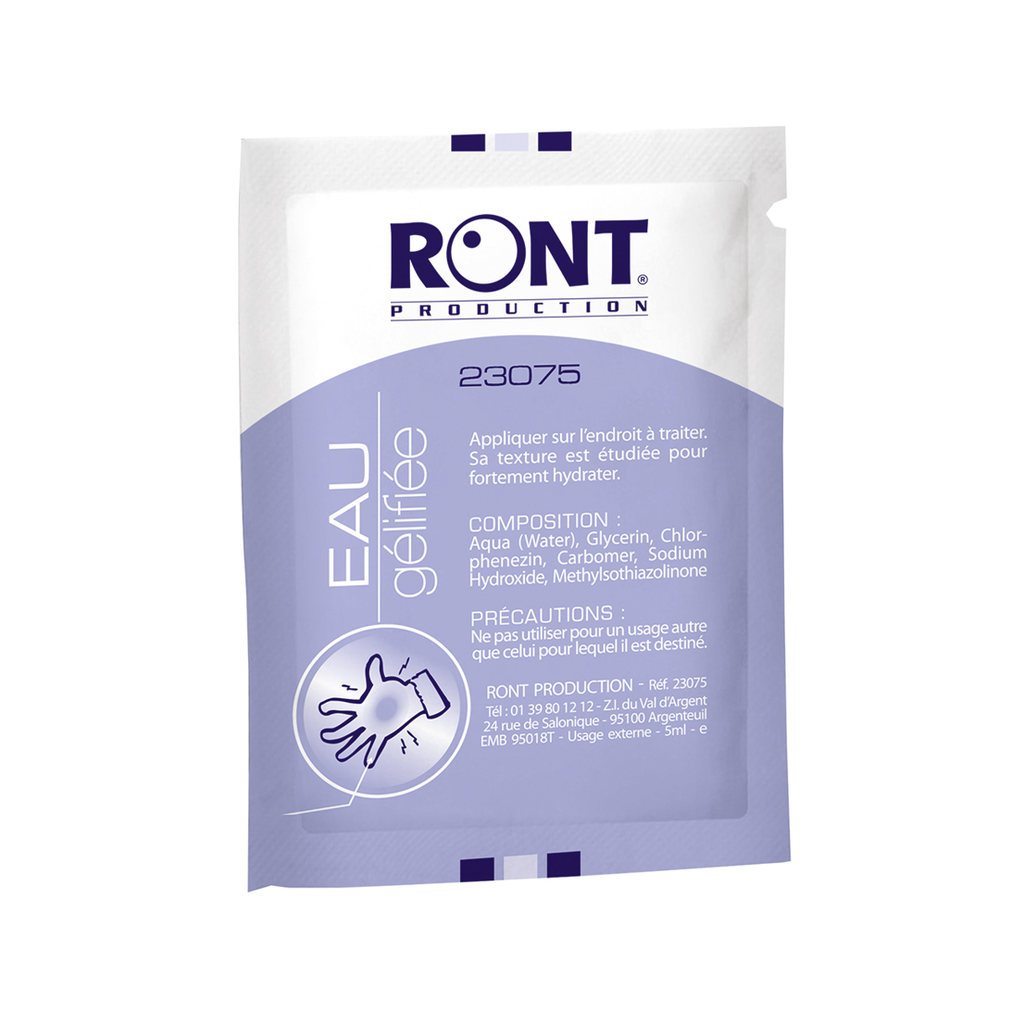 Lot de 30 sachets d'eau gélifiée 5 ml    