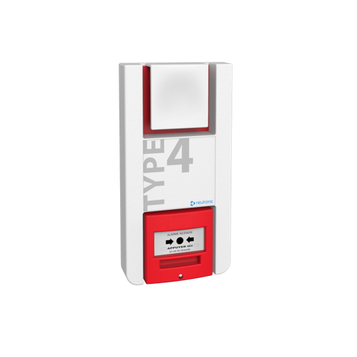 Alarme type 4 à piles Relais