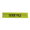 Brassard lame guide-file