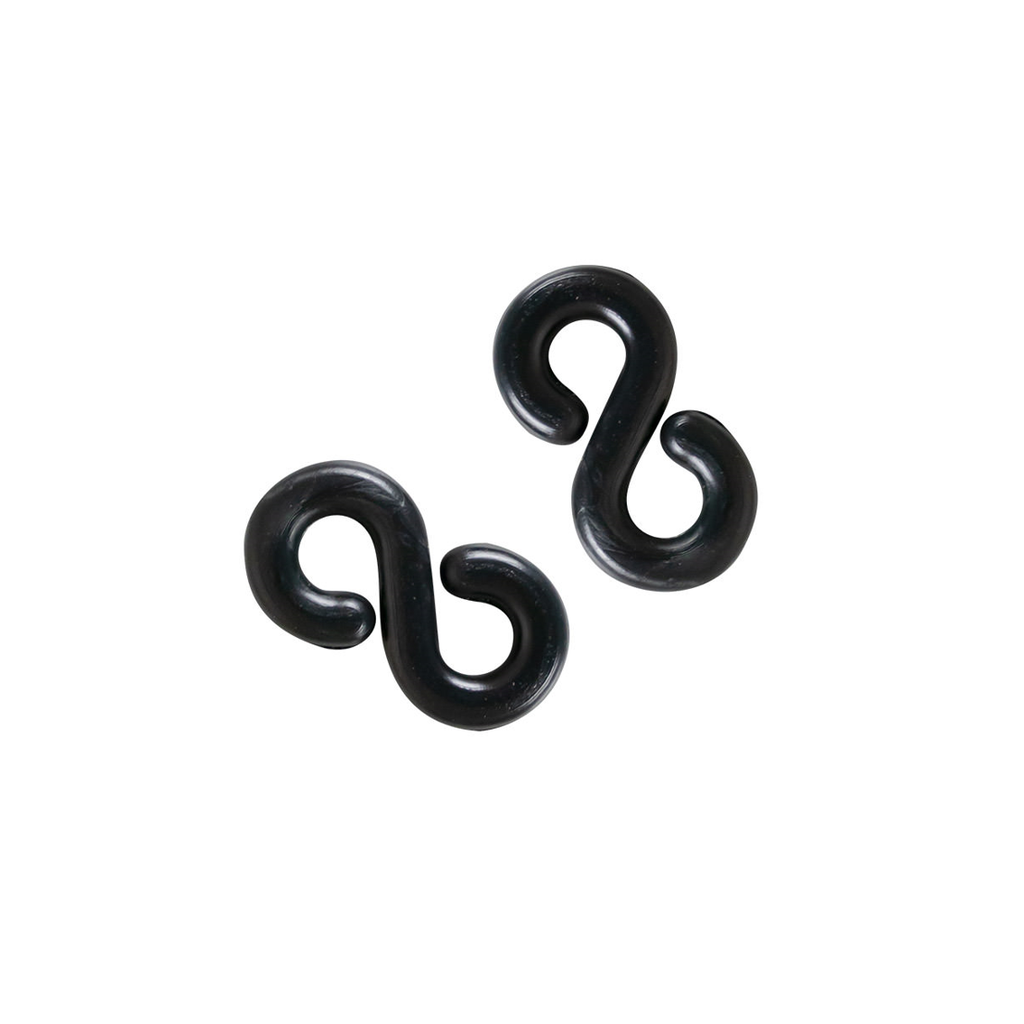 Maille de chaîne plastique noir