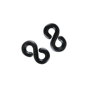 Maille de chaîne plastique noir