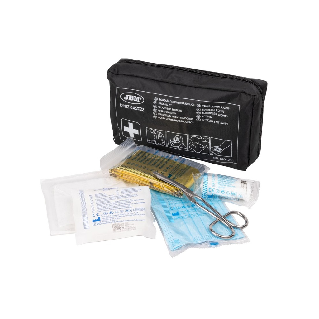 [PP-JBM-TDS-CN] Trousse de secours DIN 13164:2022 - noire