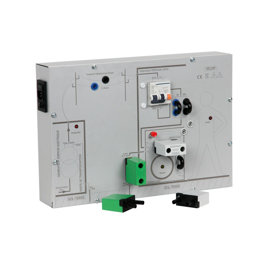 Maquette d'étude du courant de fuite