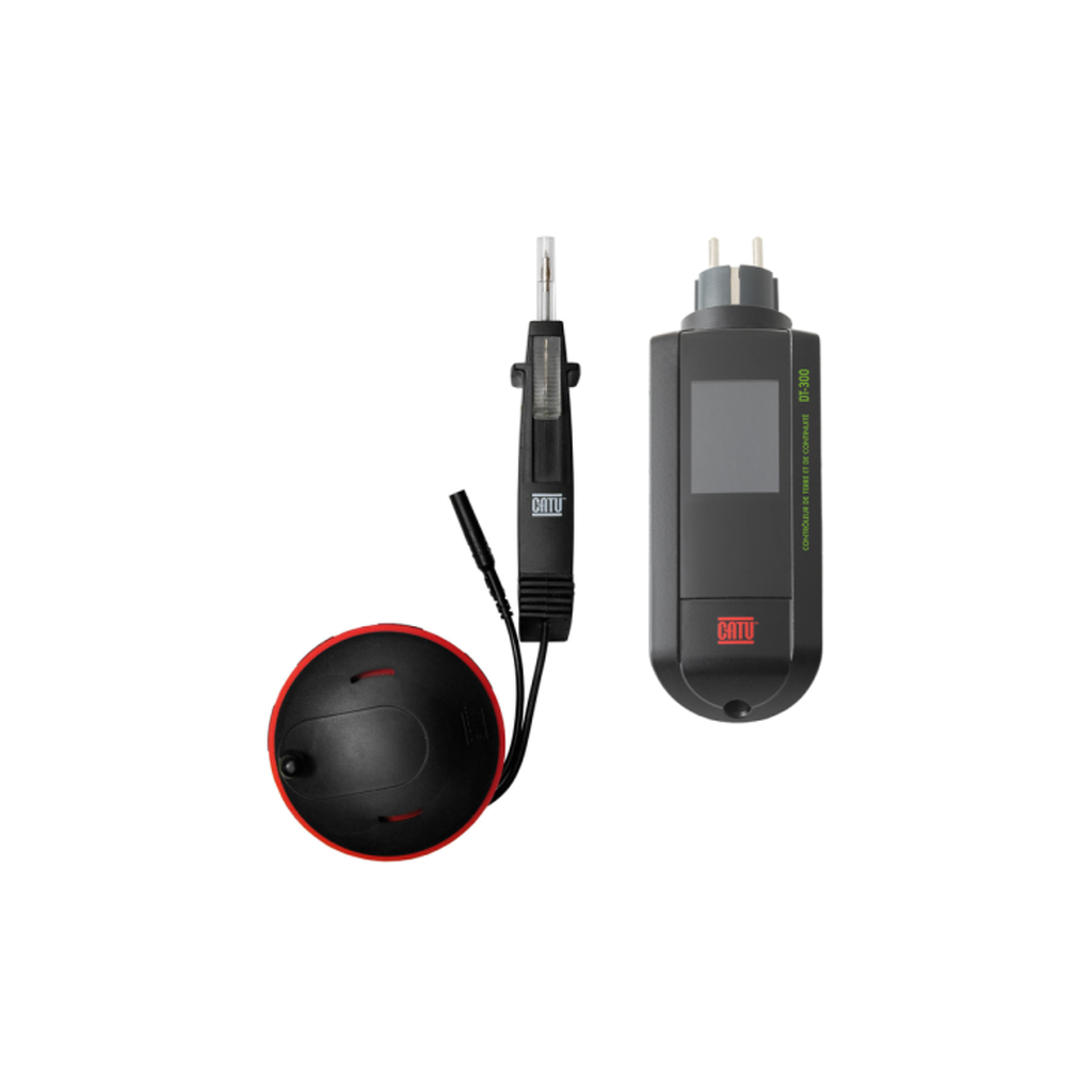 [PP-CAT-CDT-300] Contrôleur mesureur de terre et de continuité CATOHM DT300 avec enrouleur, NF C15-100 