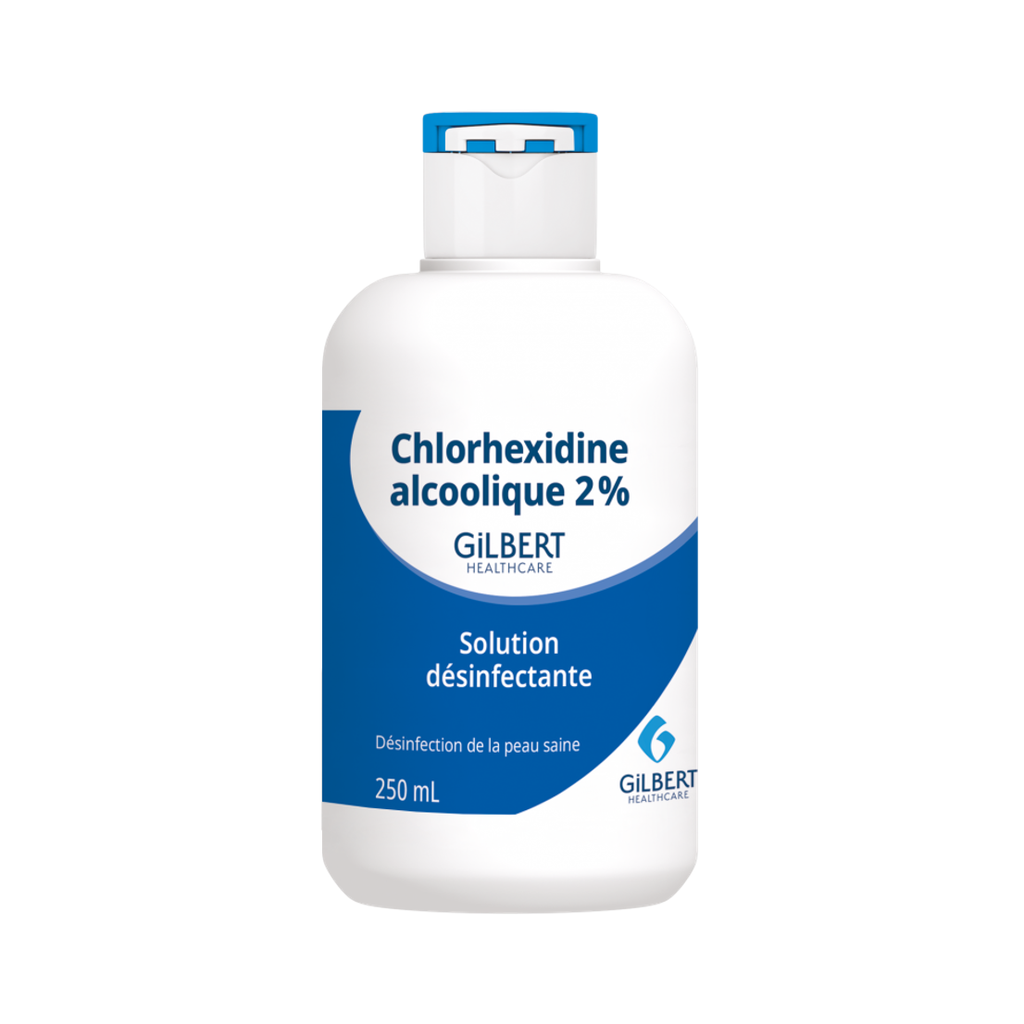 Chlorhexidine alcoolique 2 % - flacon de 250 ml