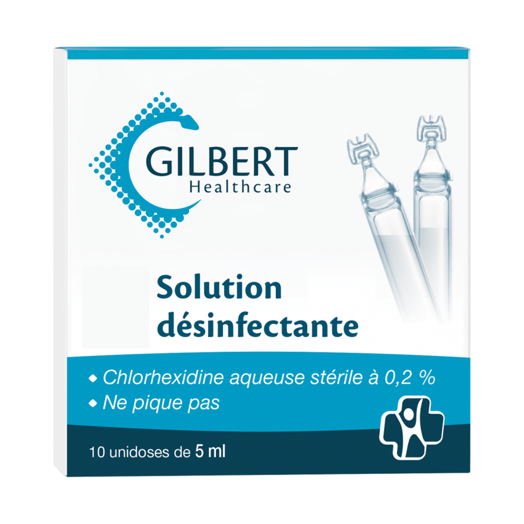 [PP-PRD-UCA-UN5] Boite de 10 Unidose Chlorhexidine 5 ml