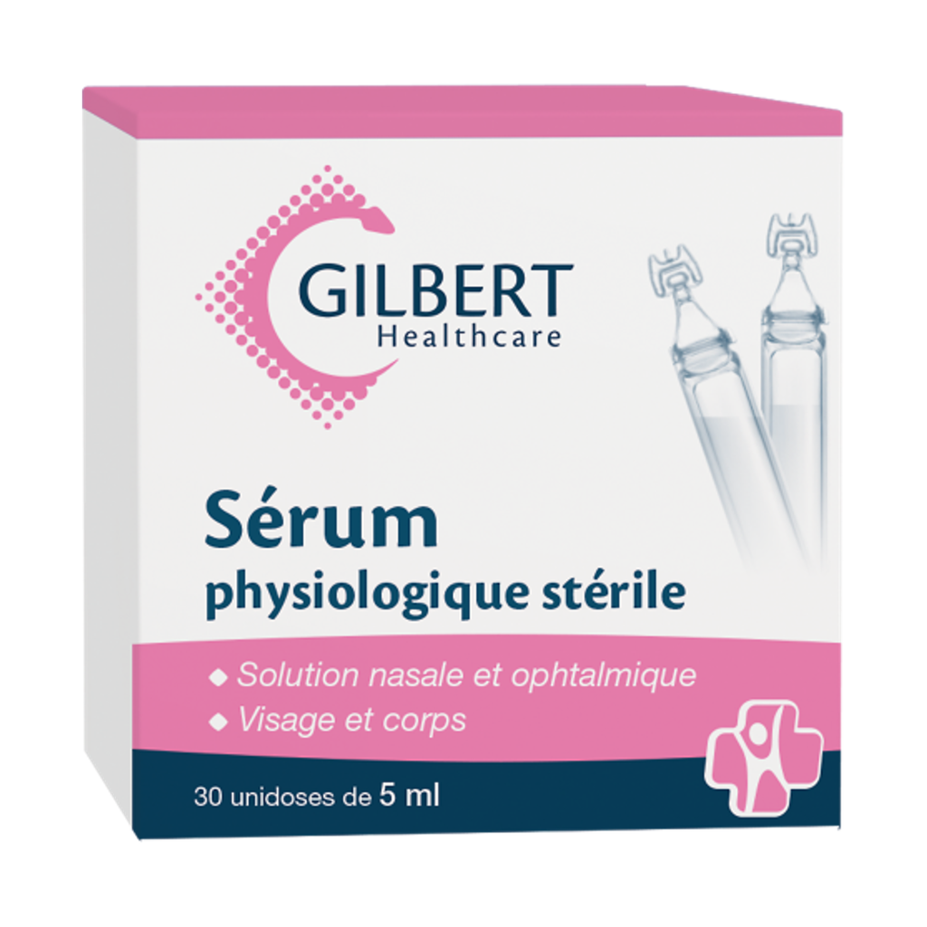 [PP-PRD-MSP-UN6] Boite de 30 Monodoses Sérum Physiologique 5 ml 