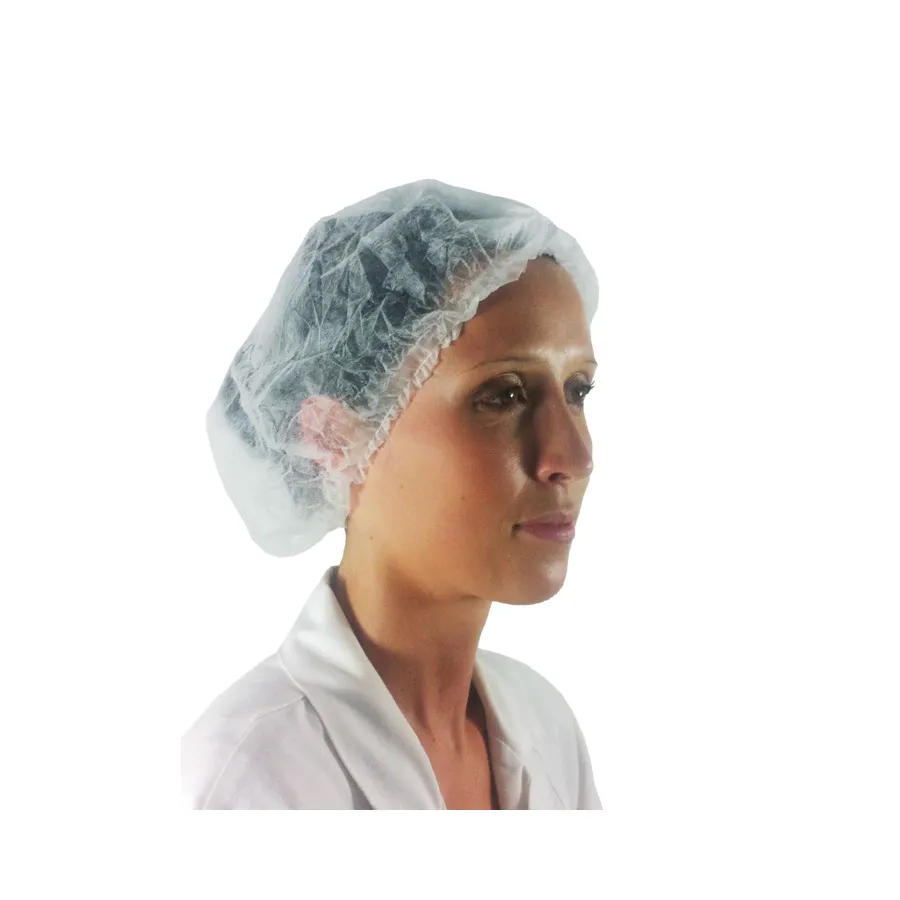 Charlottes jetables blanches - carton de 1 200