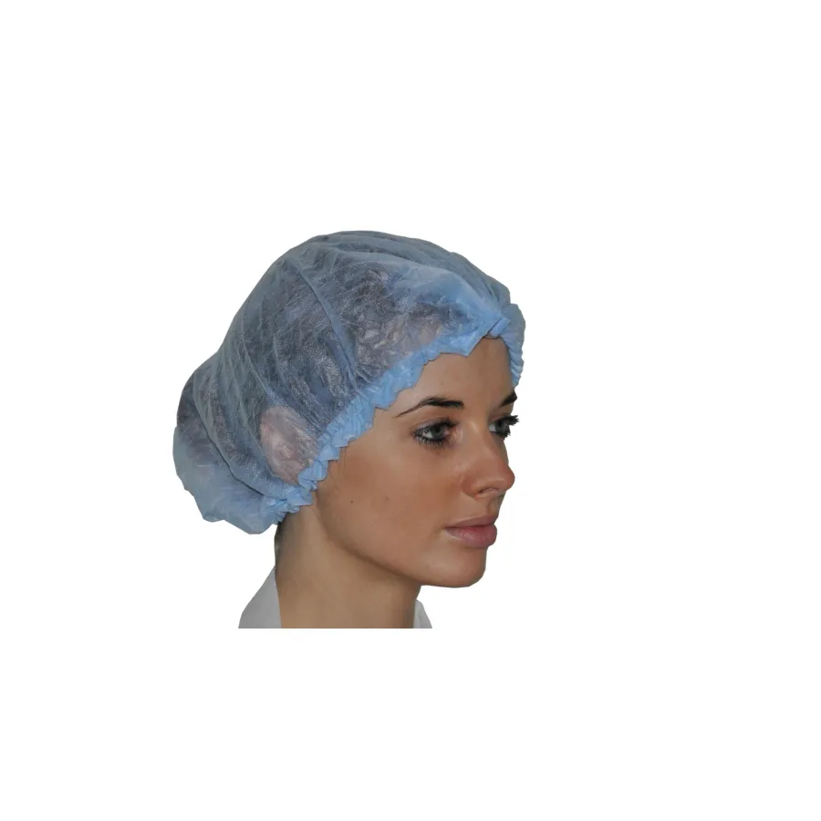 Charlottes jetables bleues - carton de 1 200