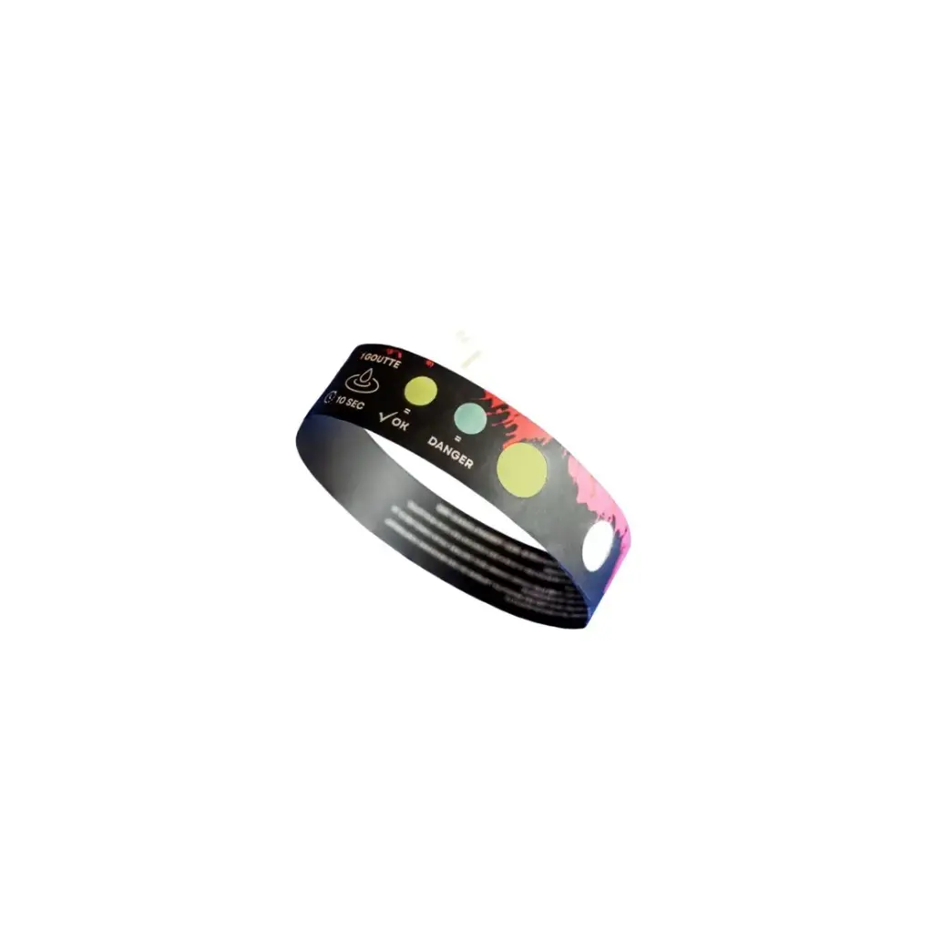 [PP-TOP-BAS-GHB] Pack 2 Bracelets Détection GHB