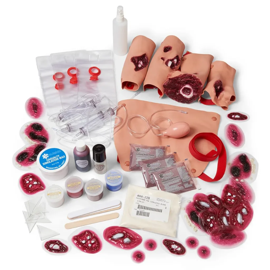 Kit de simulation de blessures avancé