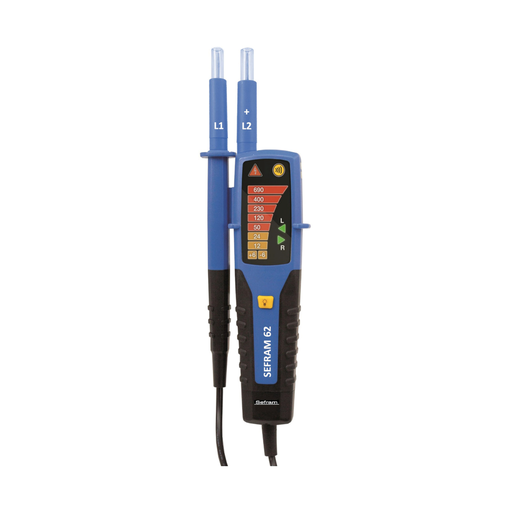 [PP-SFM-VAT-62V] Détecteur de Tension SEFRAM 62V avec Sacoche de Protection.