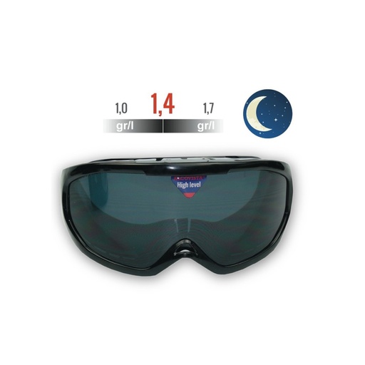 [LSAVN1.7] Lunettes de Simulation alcoolémie vision NUIT, taux 1,0 - 1,7 g/l