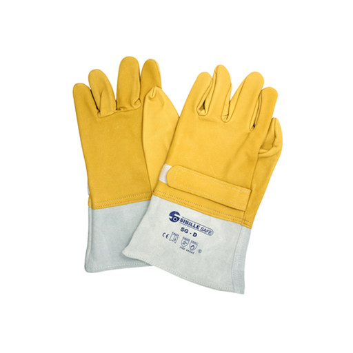 Paire de surgants en cuir pour gant isolant