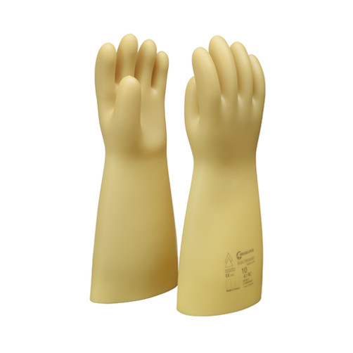 Gants latex isolants classe 1 / 7500V