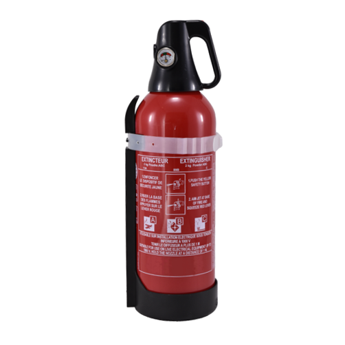 [PP-ANG-AEC-P2K] Extincteur 2 Kg à poudre ABC (avec coiffe)